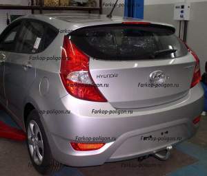 Фаркоп HYUNDAI Accent (5 дверн.хэтч.)2011