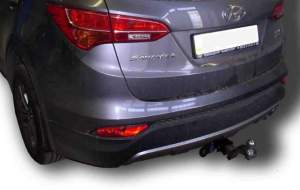 Фаркоп HYUNDAI Santa Fe (Быстросъёмный) 2013 г. Фаркоп HYUNDAI Santa Fe (Быстросъёмный) 2013 г.