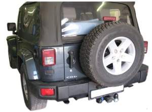 Фаркоп JEEP Wrangler Sahara (2-х дверный) (быстросъёмный) 2006 г. Фаркоп JEEP Wrangler Sahara (2-х дверный) (быстросъёмный) 2006 г.