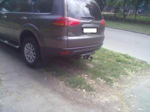 Фаркоп MITSUBISHI Pajero Sport 2010 г. Фаркоп MITSUBISHI Pajero Sport 2010 г.